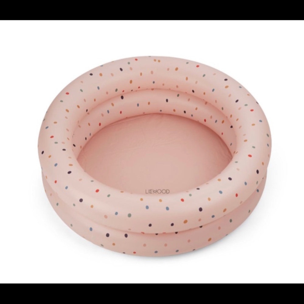 Liewood Pink confetti mix kids inflatable pool